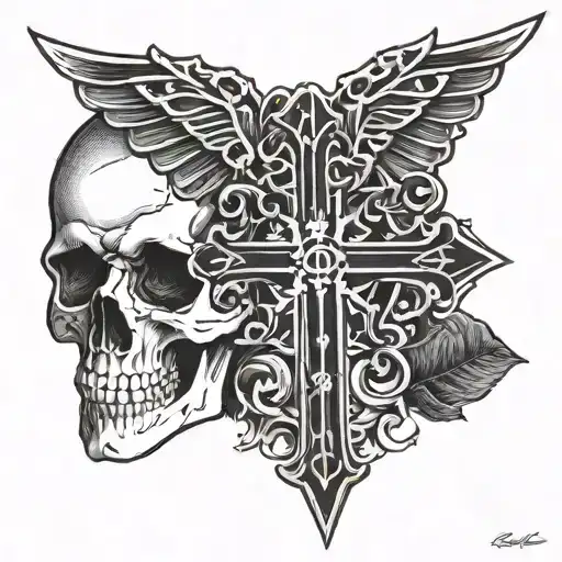 Skull Cross
