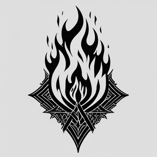 Sacred Fire of the Vengeful Path