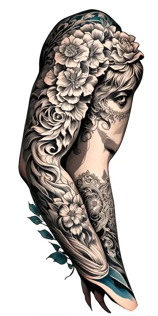 Renaissance Sleeve On Arm