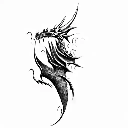 The Head Of A Dragon