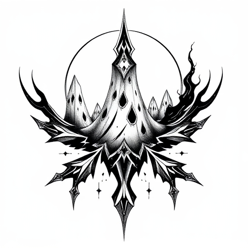 Frozen Dawn Tattoo idea