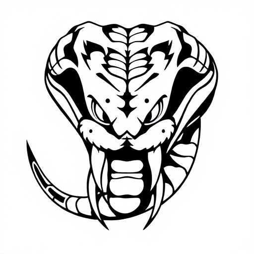 Serpent’s Fangs Tattoo idea
