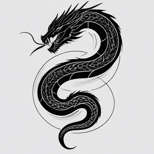 Frozen Serpent’s Path Tattoo idea