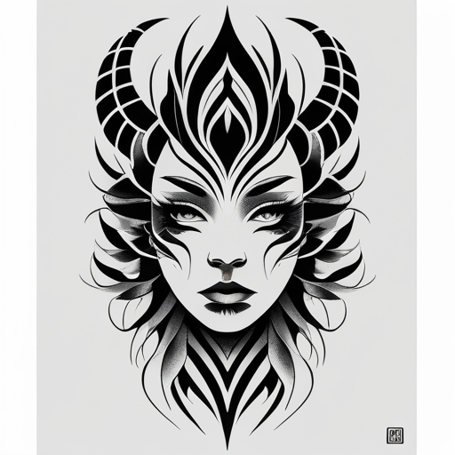 Crimson Mirage Tattoo idea