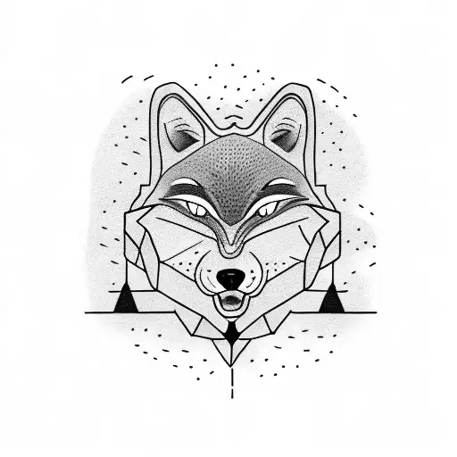 A Fierce Wolf Riding A Bicycle Through A Coffee Plantation In A Foreign Country