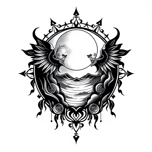 Moonrise Dreams Tattoo idea