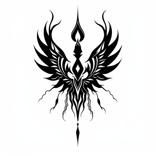 Soul’s Silent Flame of Fate Tattoo idea