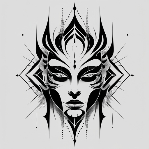 Crimson Echoes Tattoo idea