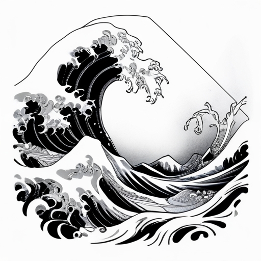 Silver Sea Tattoo idea