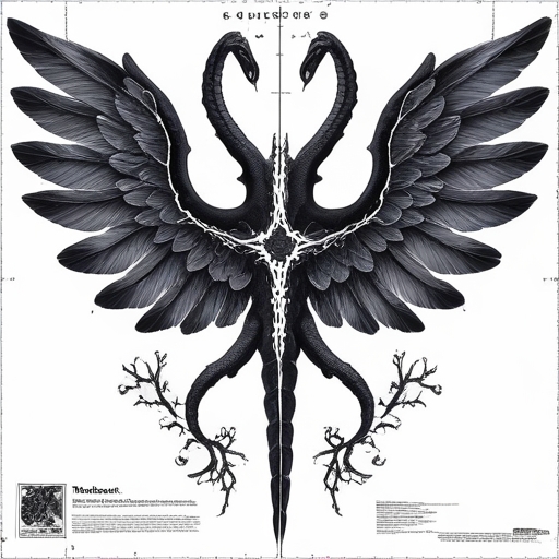 Wings of the Serpent Tattoo idea