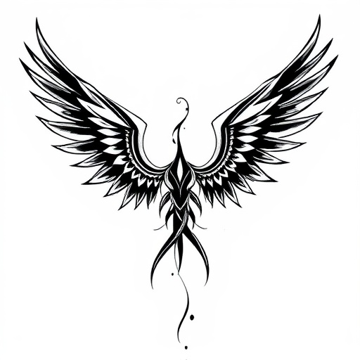 Wings of Rebirth Tattoo idea