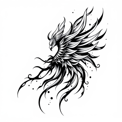Ethereal Fire Tattoo idea