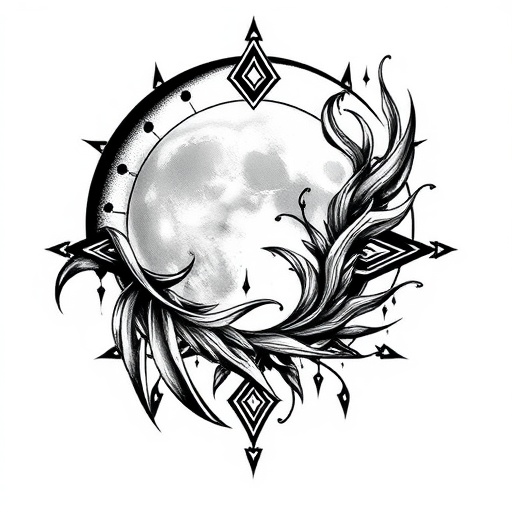 Moonlit Soul Tattoo idea