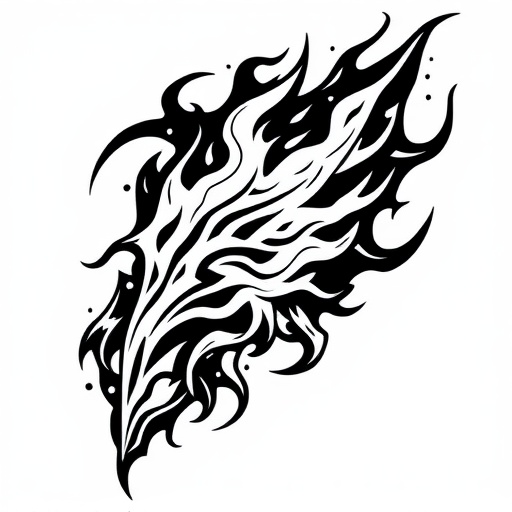 Arcane Flame Tattoo idea