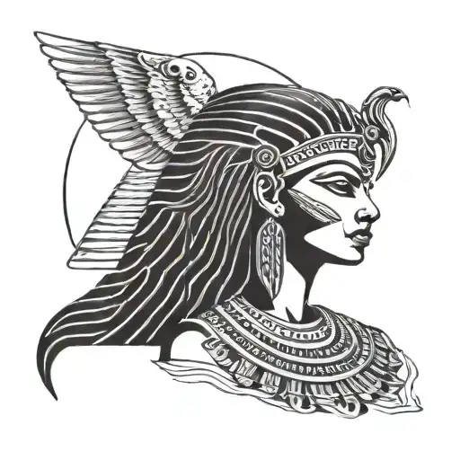 Maat Egyptian Goddess