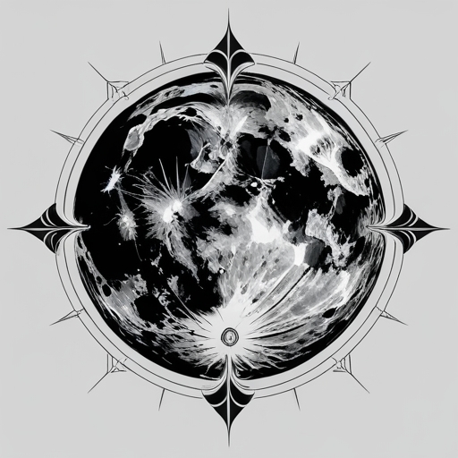Moon’s Firestorm of Time Tattoo idea