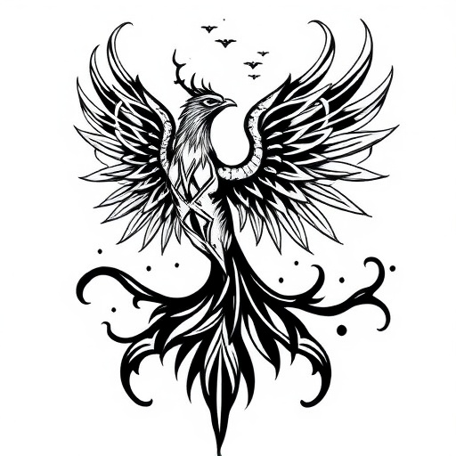 Phoenix’s Vow of Eternal Rebirth Tattoo idea