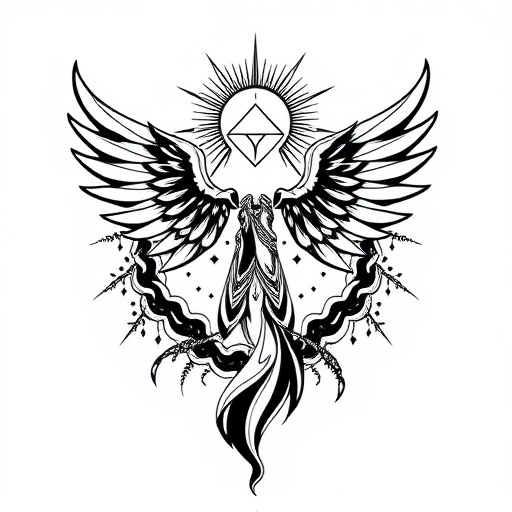 Heavenly Light Tattoo idea
