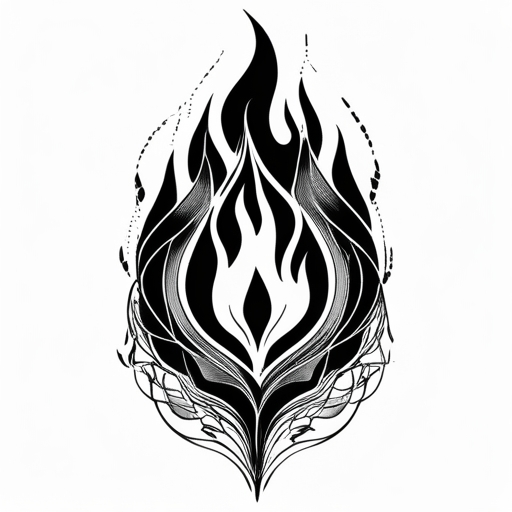 Whispers of the Soul’s Flame of Rebirth Tattoo idea