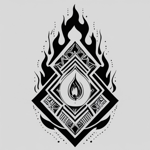 Sacred Ember of Rebirth Tattoo idea