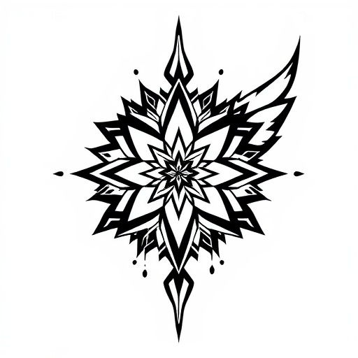 Sapphire Rain Tattoo idea