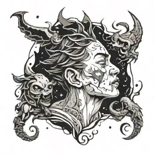 Boy Fighting Demons In His Head Feels Like He Is Cosmos Child And Broken