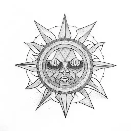 Minimal Geometric Sun