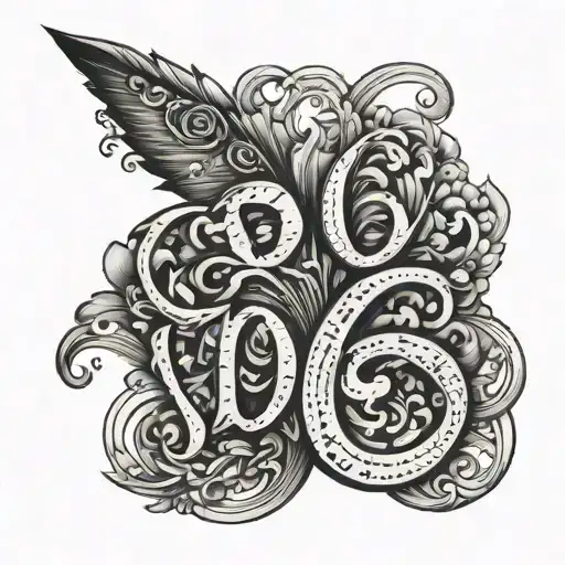 1907 Lettering Tattoo With Some Design Meaningful