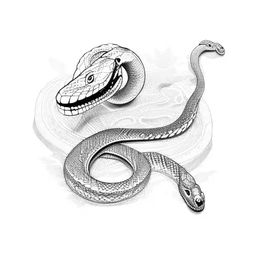 Snake Uprisind Sleeve