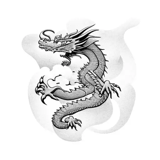 Sleeping Dragon Arm Band