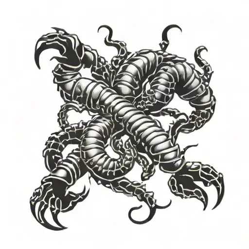 Tripple Scorpio Zodiac Sign