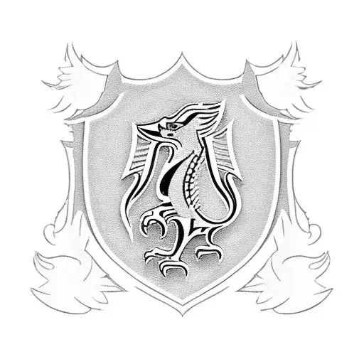 Lfc Badge With A Robin Bird