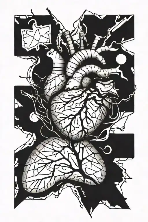 Card Ripped Apart Heart