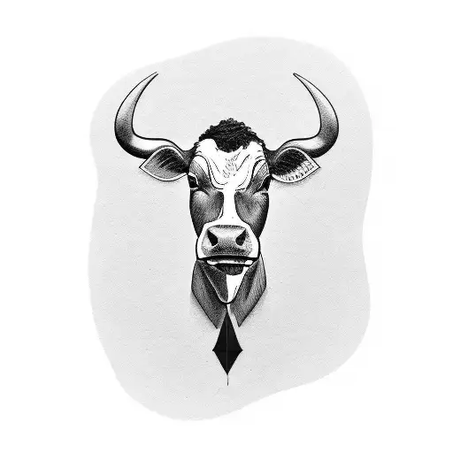 Cow With Playing Kazoo