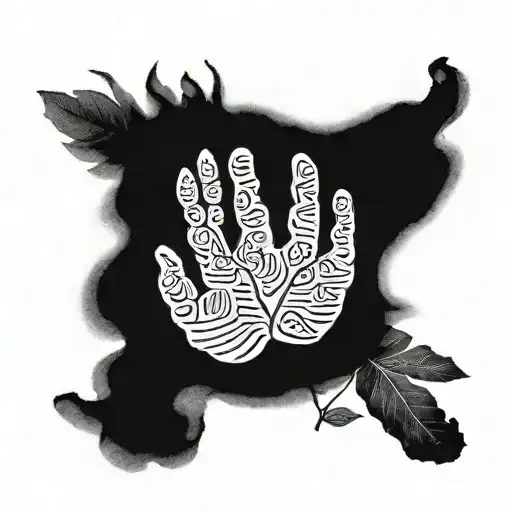 Handprint Nature Inspired