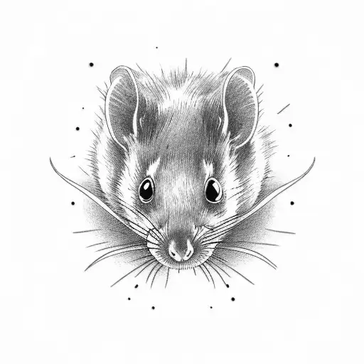 Long Haunting Black Rat