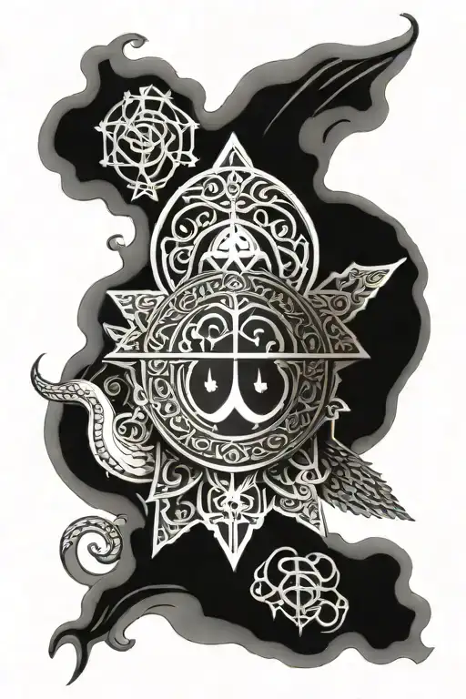 Religious Symbols Merging