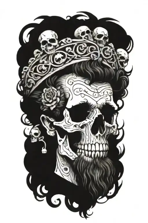 Marcus Aurelius And Skull