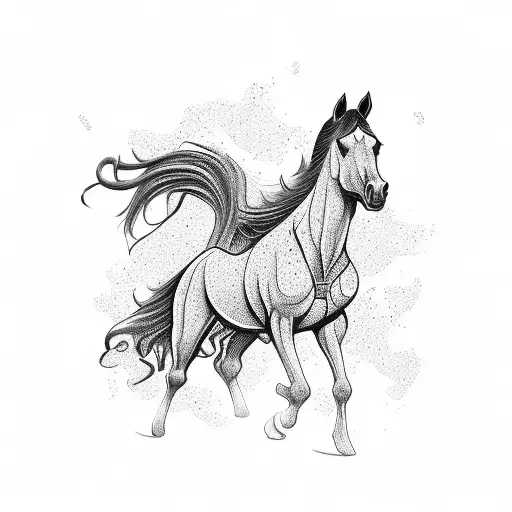 Horse With Osteohondroze