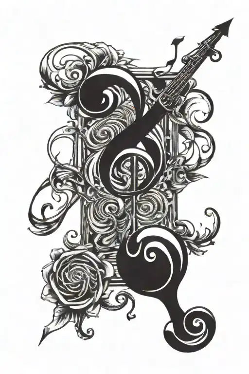 Music Key In Dark Sigilcore Style