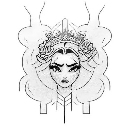 Disney Princess With Color