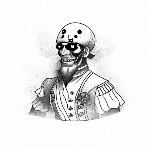 Crazy Pirate Captain