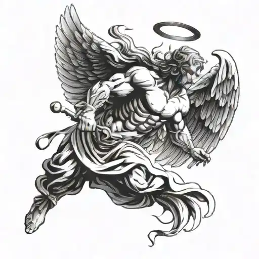 Muscular Angel