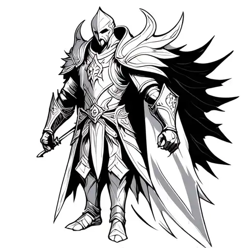 World Of Warcraft Male Paladin Wearing Paladin Tier 2 Set