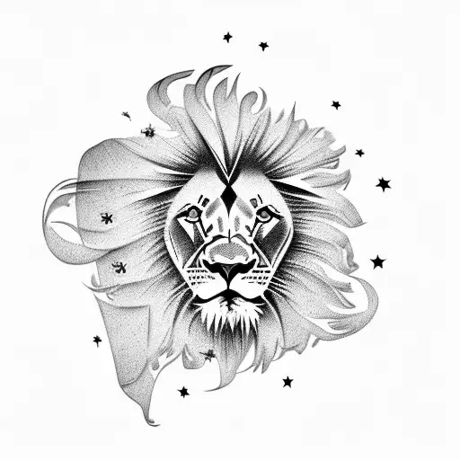 Lion With Star