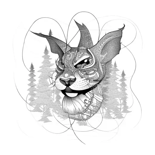 Biking Through A Forest Trail