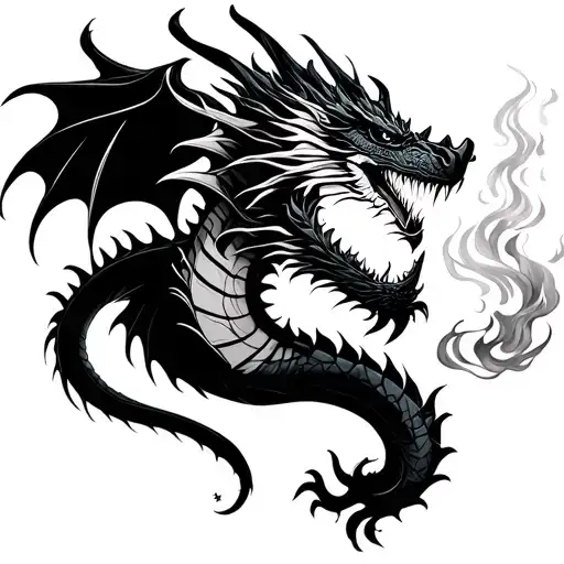 Dragon Breathing Fire