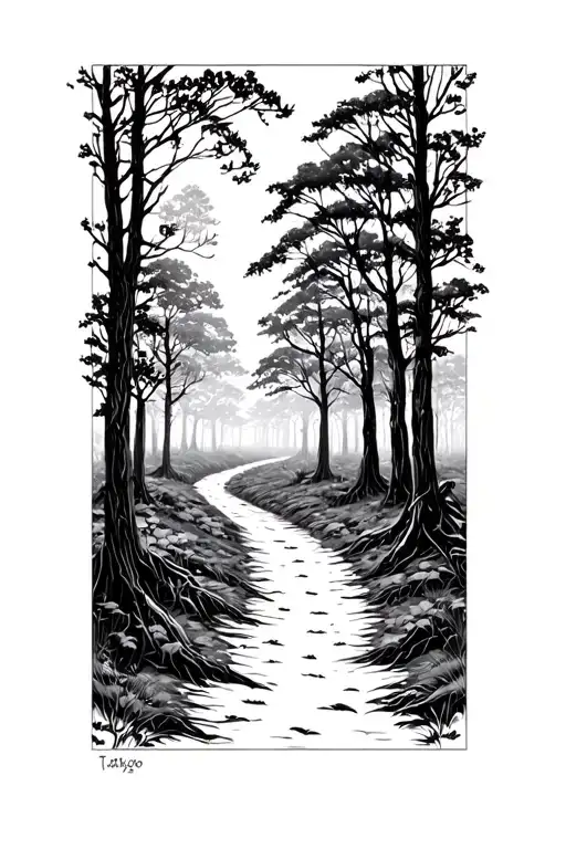 Lone Forest Path