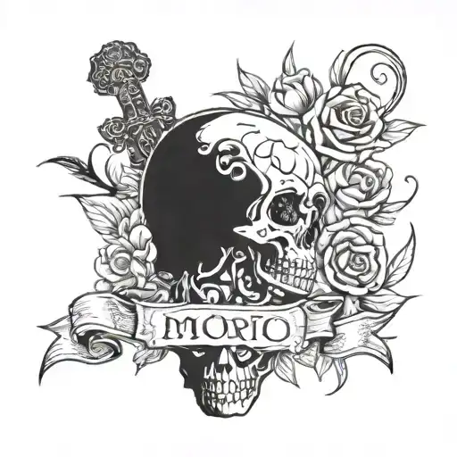 Word Memento Mori Written