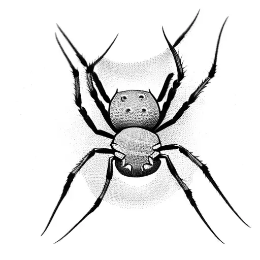 Spider With A Bitcoin On It